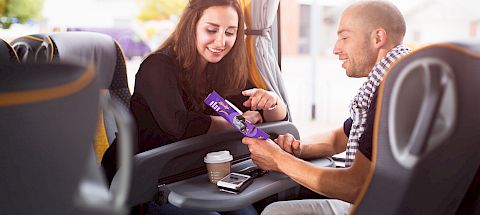 Reisegruppe im VarioBus