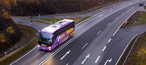 VarioBus im Fernverkehr